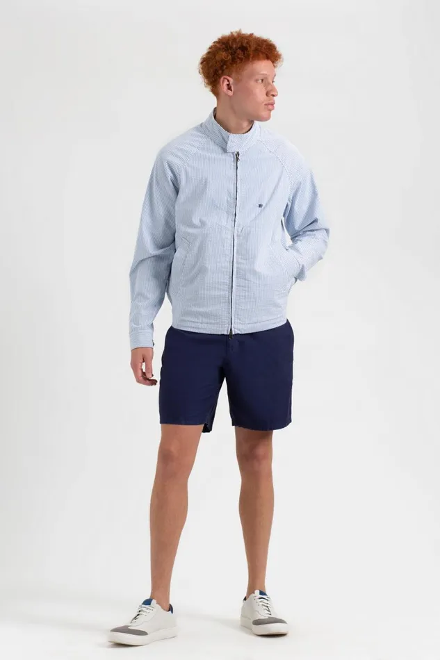 Men Ben Sherman Harrington Jackets Seersucker Ivy League Harrington Jacket Men Ben Sherman Harrington Jackets Seersucker Ivy League Harrington Jacket