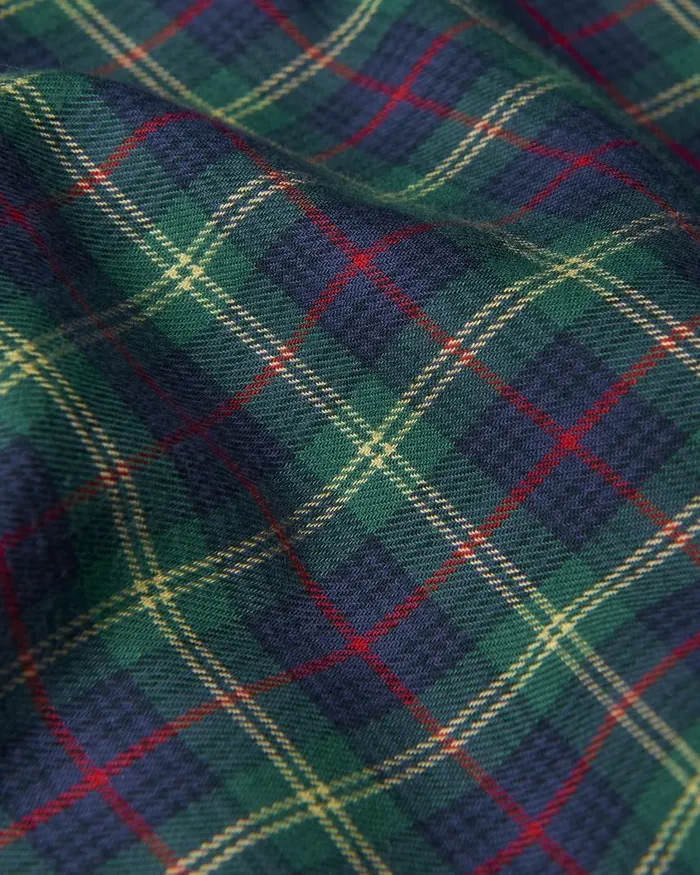 Men Ben Sherman Heritage Check Shirts House Tartan Twill Shirt 8211 Green
