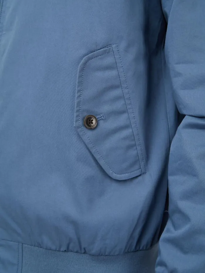 Men Ben Sherman Jackets and Outerwear Signature Harrington Jacket 8211 Blue Shadow Men Ben Sherman Jackets and Outerwear Signature Harrington Jacket 8211 Blue Shadow