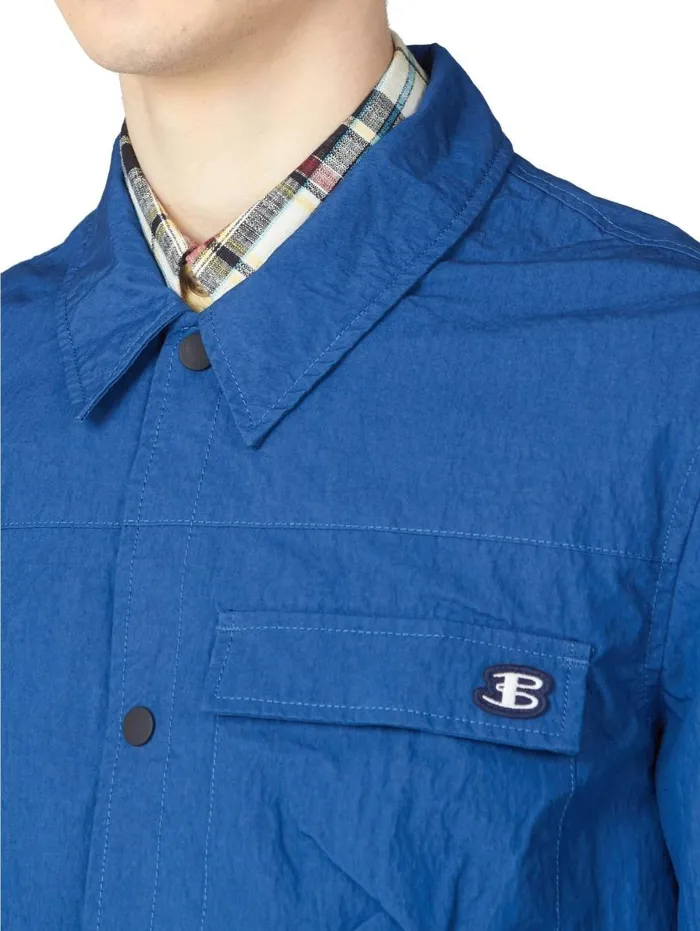 Men Ben Sherman Jackets and Outerwear Utility Jacket 8211 Airforce