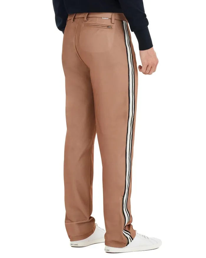 Men Ben Sherman Joggers and Track Pants Side Stripe Track Pant 8211 Beige