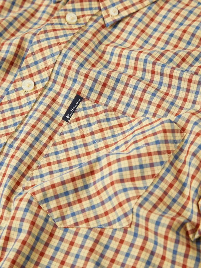 Men Ben Sherman Long Sleeve Shirts Signature House Check LongSleeve Shirt 8211 Lemon Men Ben Sherman Long Sleeve Shirts Signature House Check LongSleeve Shirt 8211 Lemon