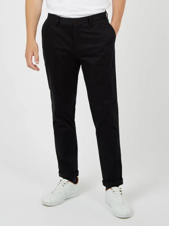 Men Ben Sherman Pants and Chinos Signature Slim Stretch Chino Pant 8211 Black Men Ben Sherman Pants and Chinos Signature Slim Stretch Chino Pant 8211 Black
