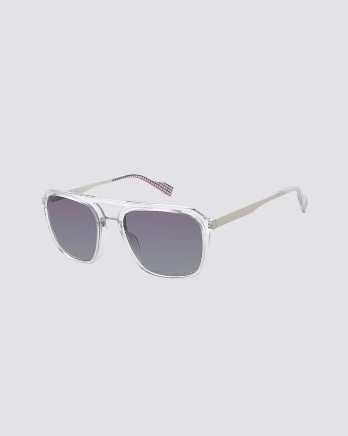 Men Ben Sherman Sunglasses Coleman Polarized Gradient Eco Sunglasses 8211 Crystal