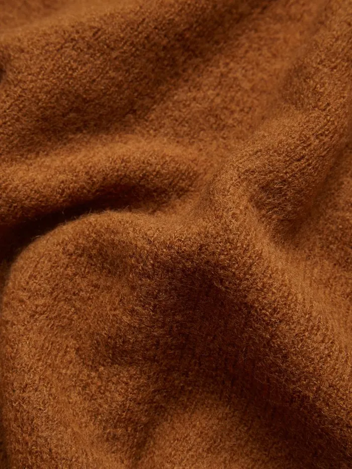 Men Ben Sherman Sweaters and Knits B By Textured Knit Cardigan 8211 Ginger