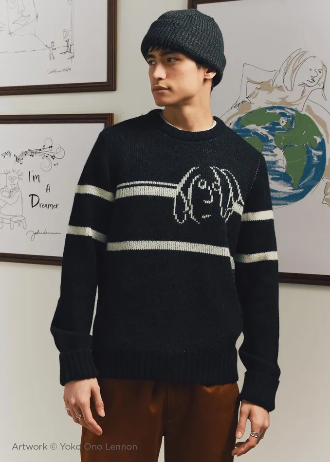 Men Ben Sherman Sweaters and Knits Lennon Stripe Knit Sweater