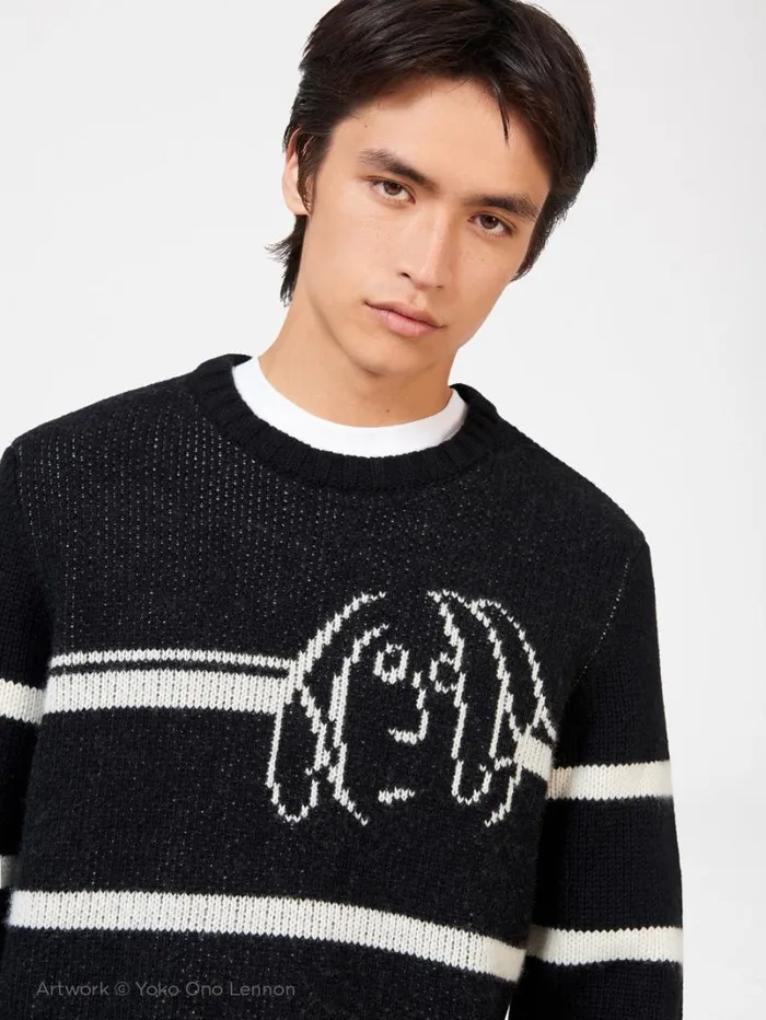 Men Ben Sherman Sweaters and Knits Lennon Stripe Knit Sweater Men Ben Sherman Sweaters and Knits Lennon Stripe Knit Sweater
