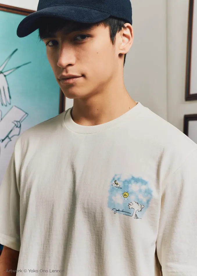 Men Ben Sherman TShirts and Graphic Tees Lennon Power To The People Graphic Tee Men Ben Sherman TShirts and Graphic Tees Lennon Power To The People Graphic Tee