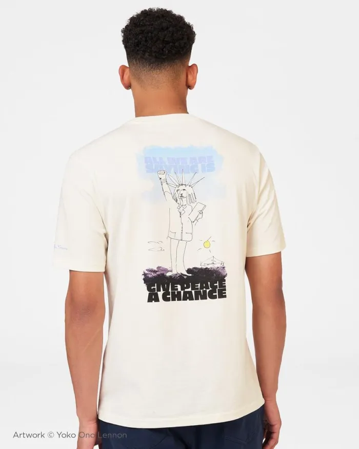 Men Ben Sherman TShirts and Graphic Tees Lennon Power To The People Graphic Tee Men Ben Sherman TShirts and Graphic Tees Lennon Power To The People Graphic Tee