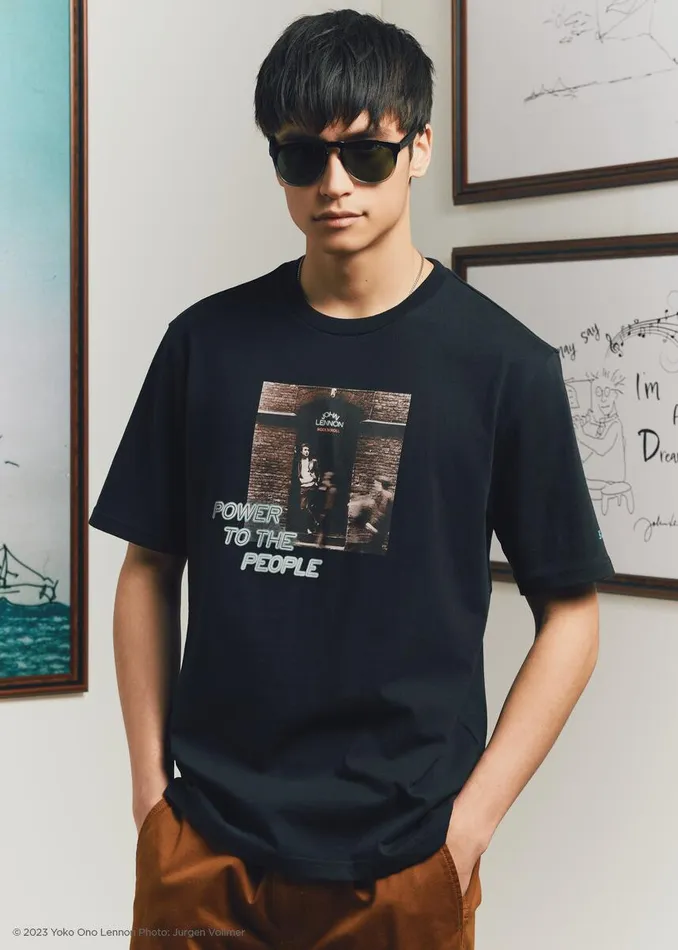 Men Ben Sherman TShirts and Graphic Tees Lennon Rock N Roll Graphic Tee