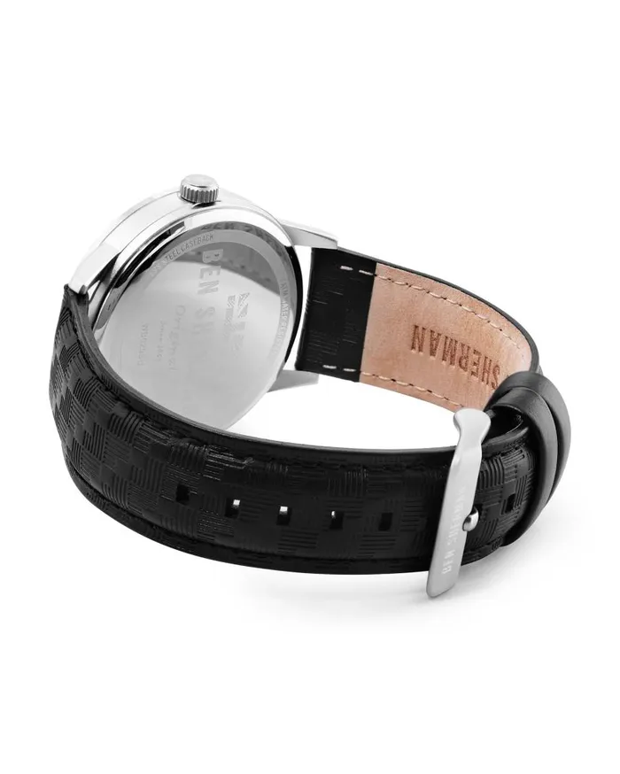 Men Ben Sherman Watches Daltrey Social Watch 8211 BlackNavySilver