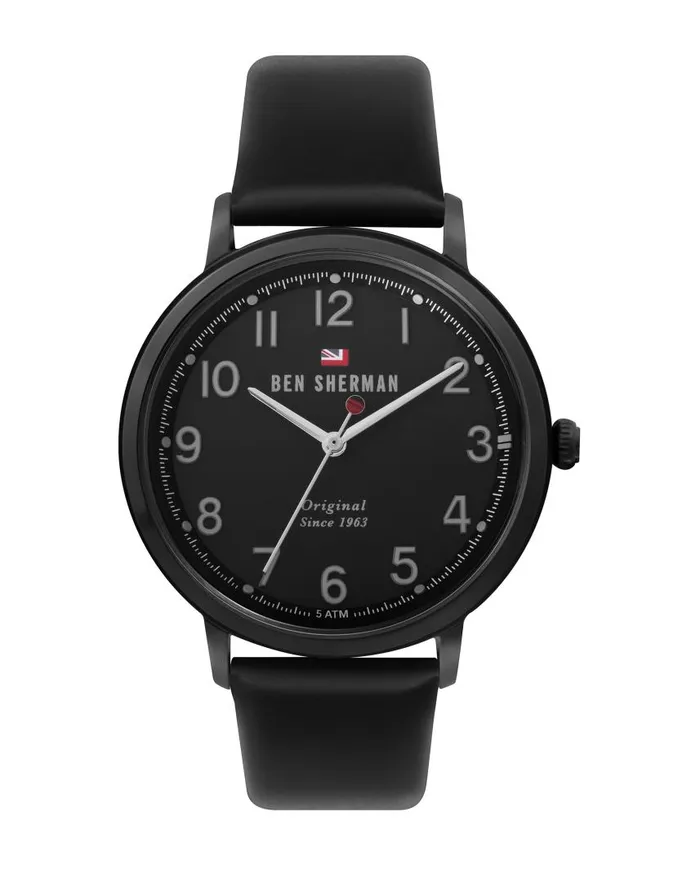 Men Ben Sherman Watches Dylan Casual Watch 8211 BlackBlackBlack