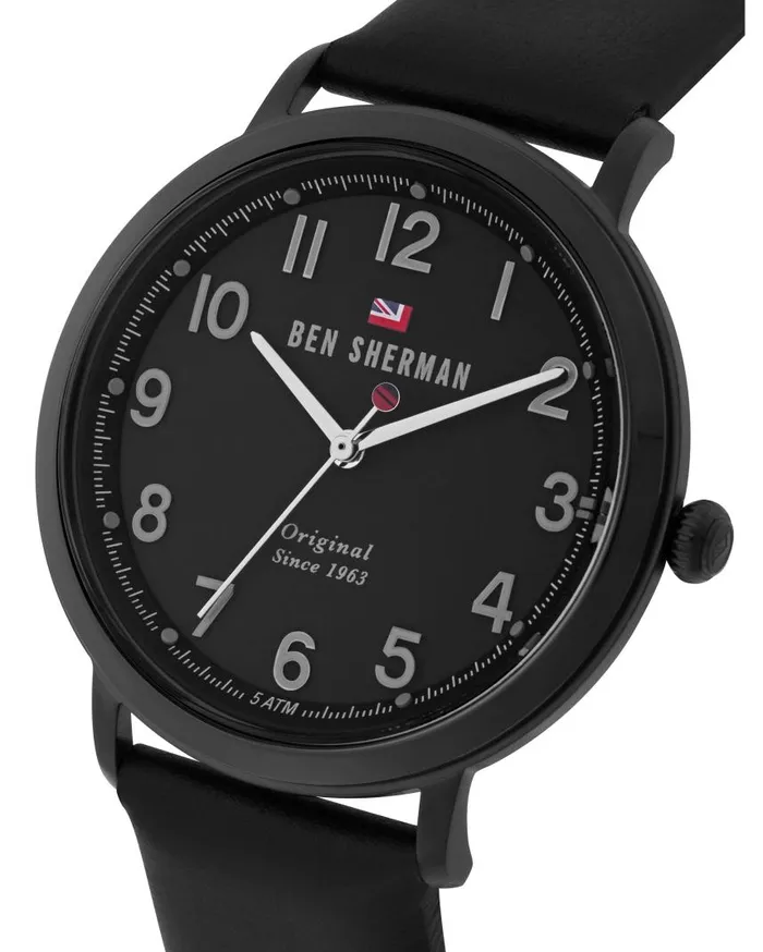 Men Ben Sherman Watches Dylan Casual Watch 8211 BlackBlackBlack