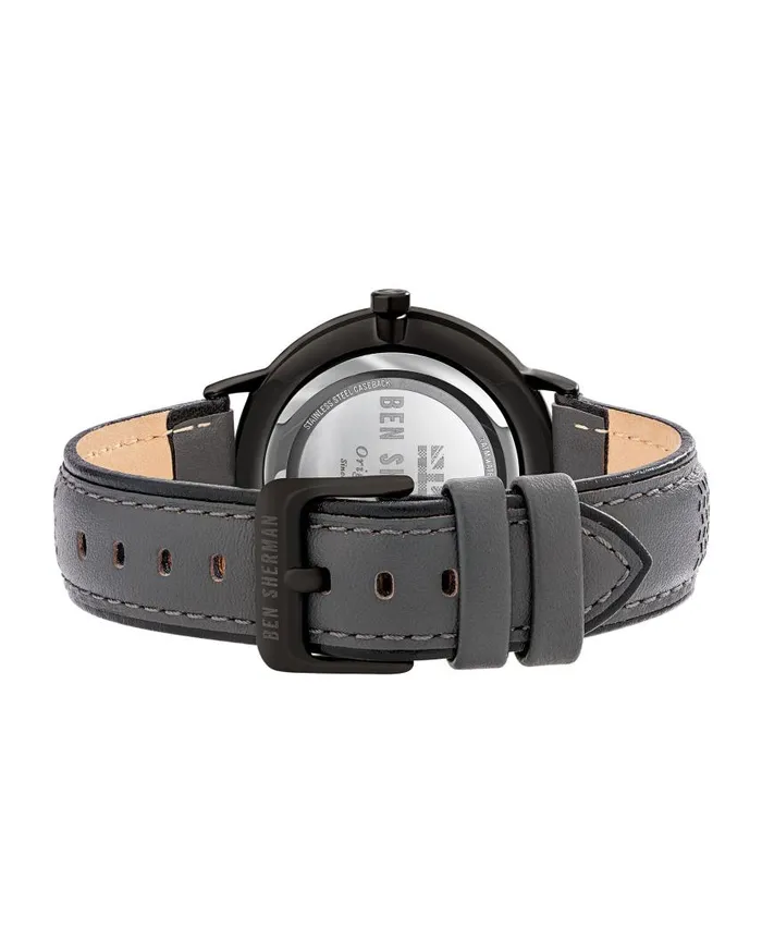 Men Ben Sherman Watches Portobello Social Watch 8211 GreyBlackGun