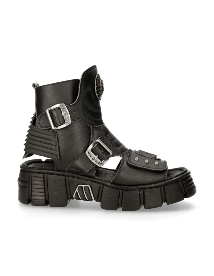 Men Bio Black Tower MBios106V2 New Rock Sandals