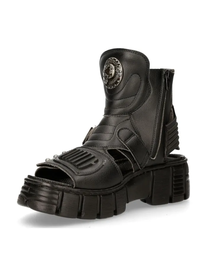 Men Bio Black Tower MBios106V2 New Rock Sandals
