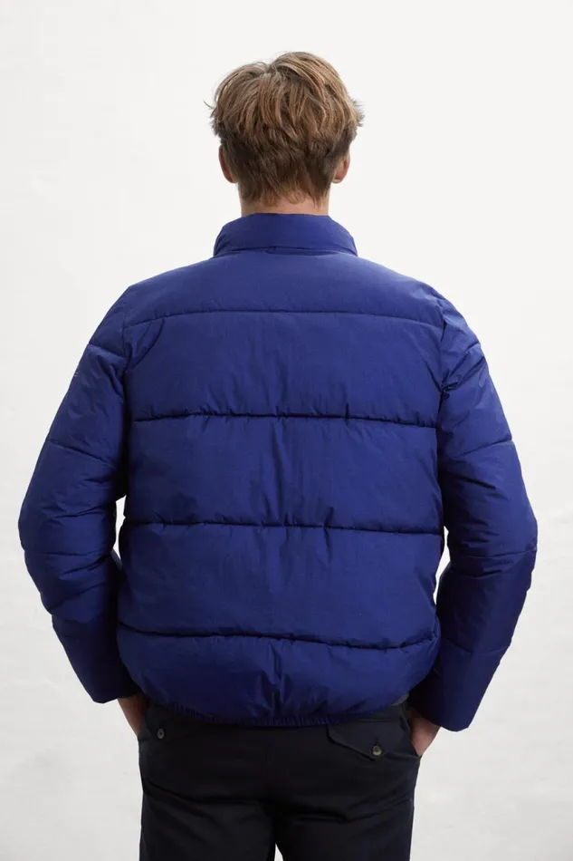 Men Blue Dablam Jacket Ecoalf Coats And Jackets