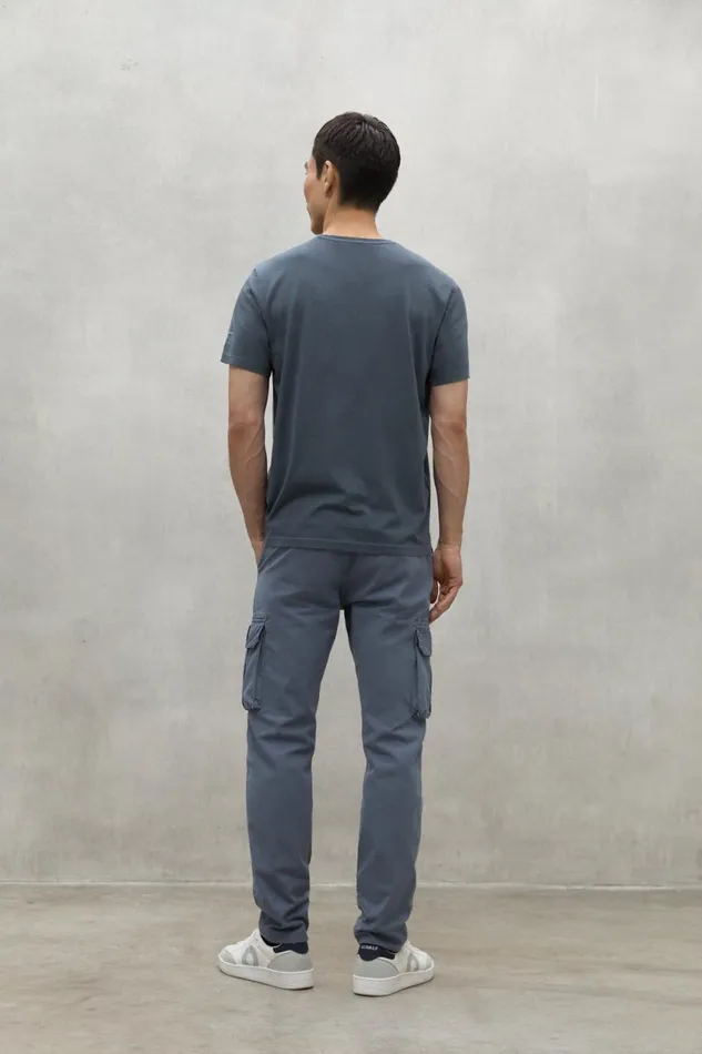 Men Blue Vent TShirt Ecoalf TShirts
