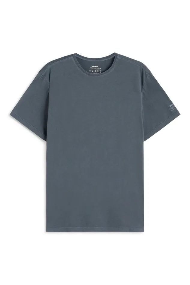 Men Blue Vent TShirt Ecoalf TShirts