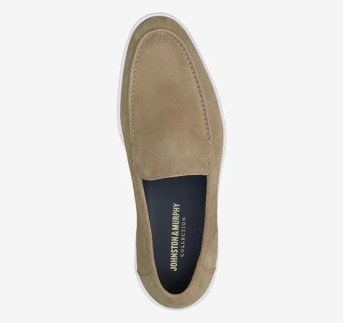 Men Bolivar Venetian Loafer Taupe Italian Suede JohnstonandMurphy SlipOns and Loafers Men Bolivar Venetian Loafer Taupe Italian Suede JohnstonandMurphy SlipOns and Loafers