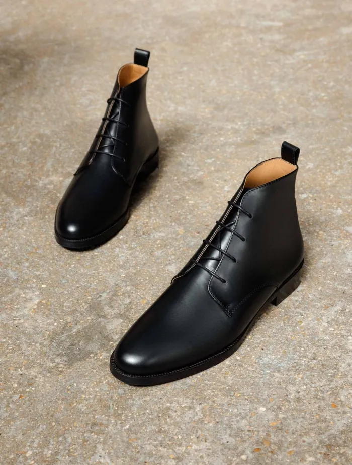 Men Boots Bobbies Vasco Intense Black Men Boots Bobbies Vasco Intense Black