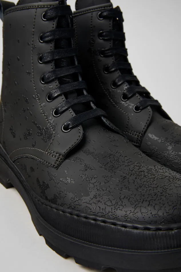 Men Brutus Trek MICHELIN Grayblack Medium Boots Camper Ankle Boots