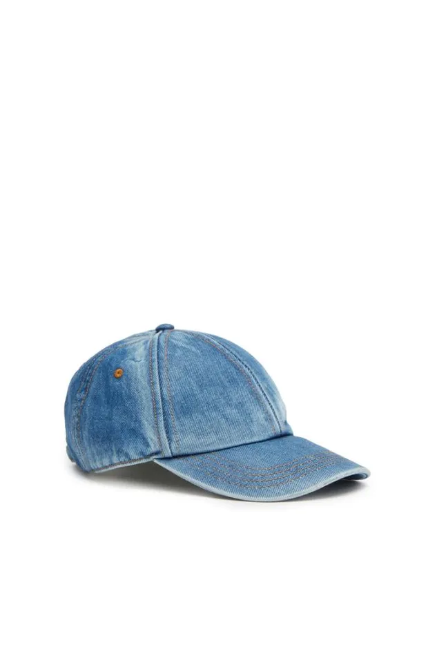 Men CLib2 Blue Diesel Caps Gloves And Scarves