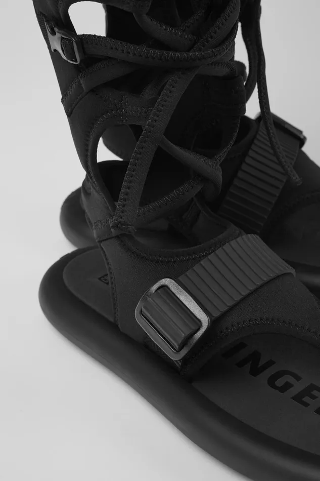 Men Camper X Ottolinger Black Sandals By Camper X Ottolinger Camper Non Leather Shoes Men Camper X Ottolinger Black Sandals By Camper X Ottolinger Camper Non Leather Shoes