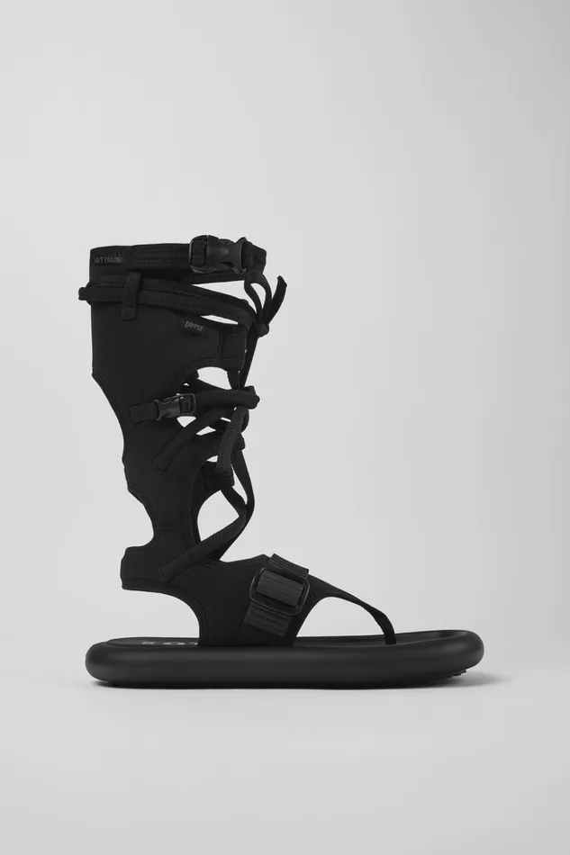 Men Camper X Ottolinger Black Sandals By Camper X Ottolinger Camper Non Leather Shoes Men Camper X Ottolinger Black Sandals By Camper X Ottolinger Camper Non Leather Shoes