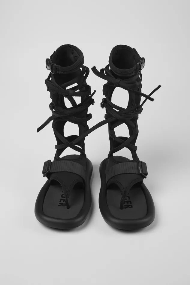 Men Camper X Ottolinger Black Sandals By Camper X Ottolinger Camper Non Leather Shoes Men Camper X Ottolinger Black Sandals By Camper X Ottolinger Camper Non Leather Shoes