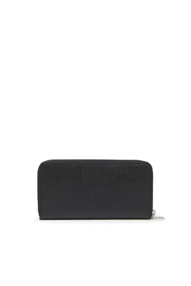 Men Continental Zip L Black Diesel Wallets Men Continental Zip L Black Diesel Wallets