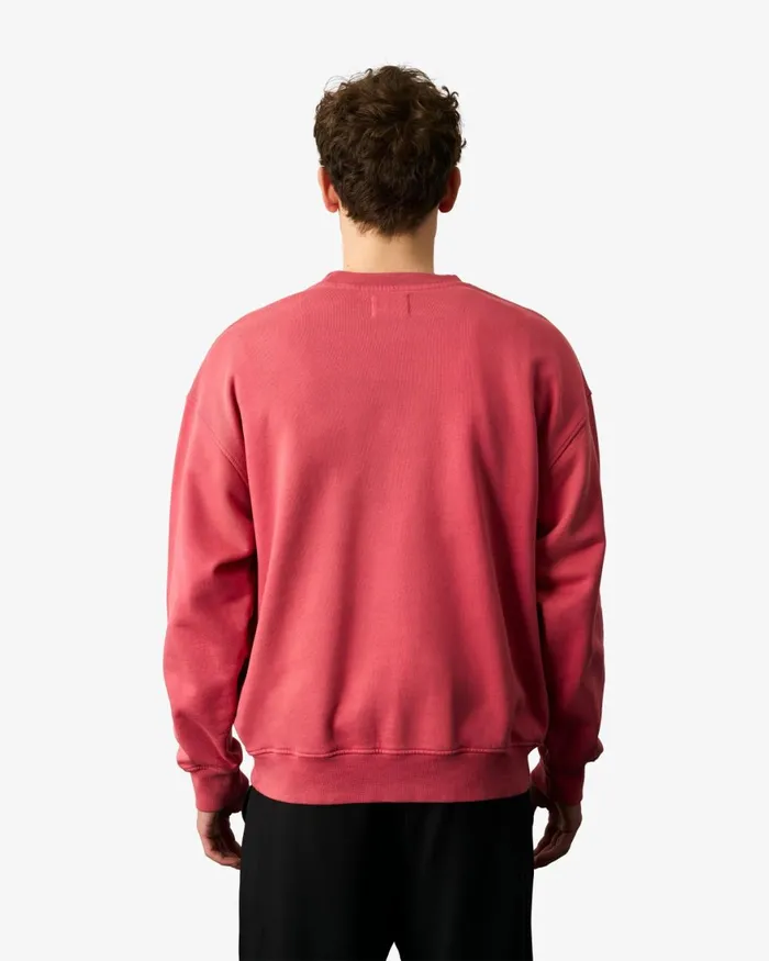 Men Crewneck Sweatshirts Colorful Standard Organic Oversized Crew Deep Black