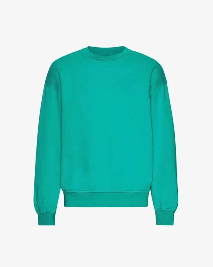 Men Crewneck Sweatshirts Colorful Standard Organic Oversized Crew Tropical Sea Men Crewneck Sweatshirts Colorful Standard Organic Oversized Crew Tropical Sea