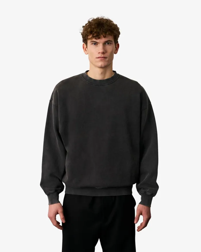 Men Crewneck Sweatshirts Colorful Standard Organic Oversized Crew Tropical Sea