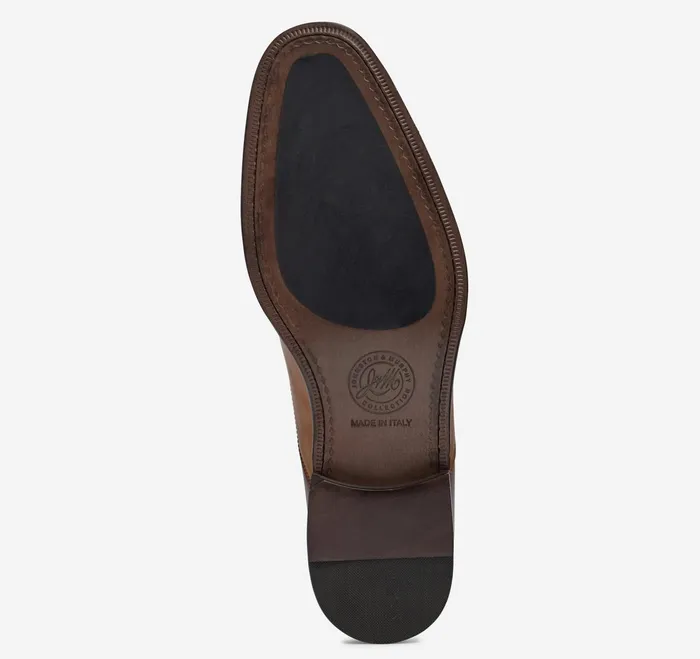 Men Ellsworth Cap Toe Browntan Italian Calfskin JohnstonandMurphy LaceUps Men Ellsworth Cap Toe Browntan Italian Calfskin JohnstonandMurphy LaceUps