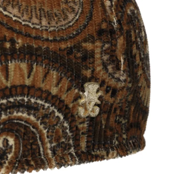 Men Flat Caps Mayser Billy Paisley Cord Flat Cap Zechbauer Brown Men Flat Caps Mayser Billy Paisley Cord Flat Cap Zechbauer Brown