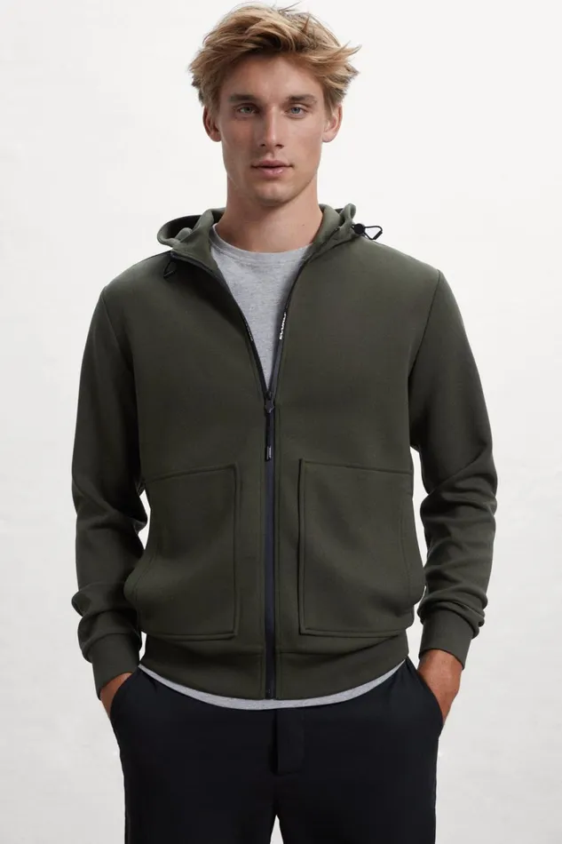 Men Green Suta Sweatshirt Ecoalf Sweatshirts