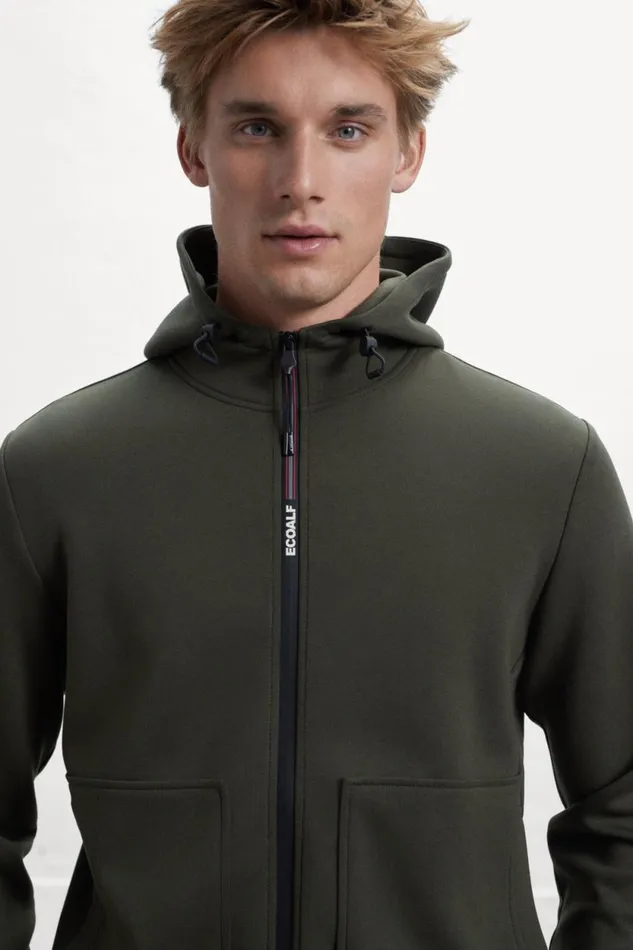 Men Green Suta Sweatshirt Ecoalf Sweatshirts