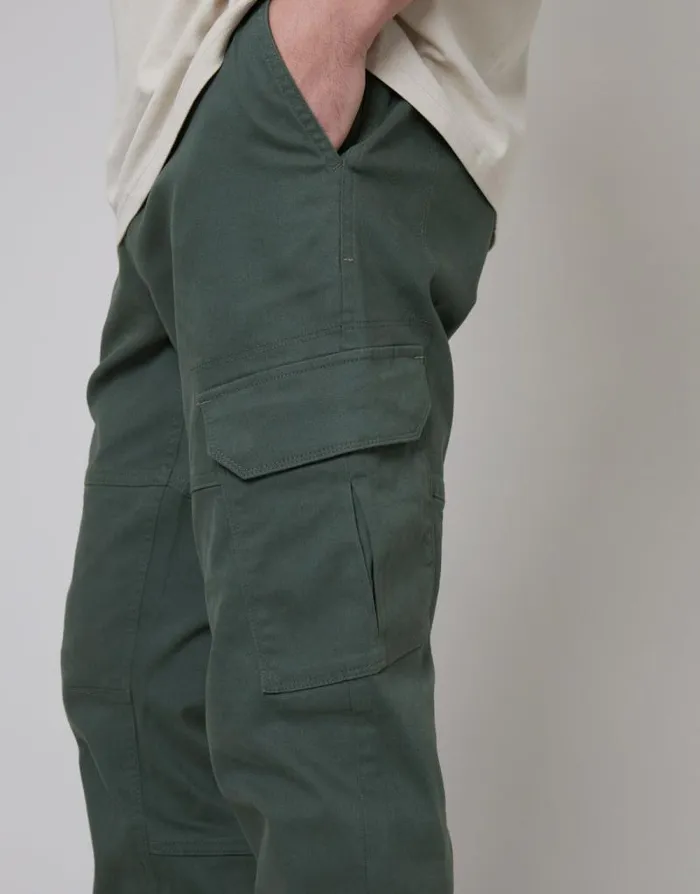 Men Grey Jogger Style Cargo Trousers Threadbare Cargo Men Grey Jogger Style Cargo Trousers Threadbare Cargo