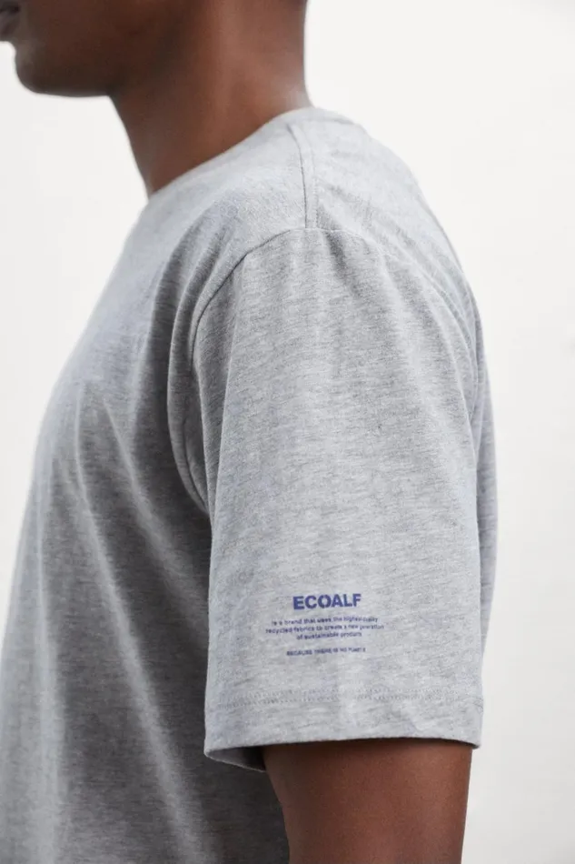 Men Grey Vence TShirt Ecoalf TShirts