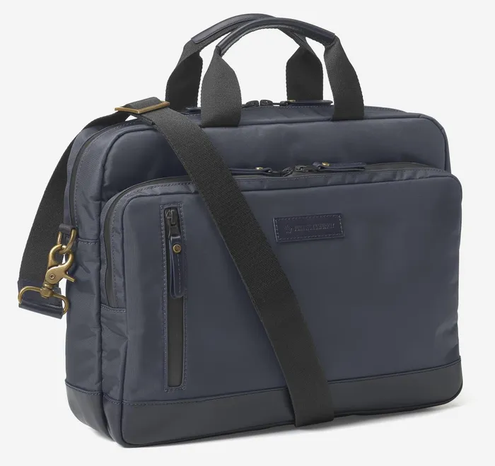 Men Hudson Waterproof Briefcase Navy JohnstonandMurphy Backpacks and Briefcases Men Hudson Waterproof Briefcase Navy JohnstonandMurphy Backpacks and Briefcases
