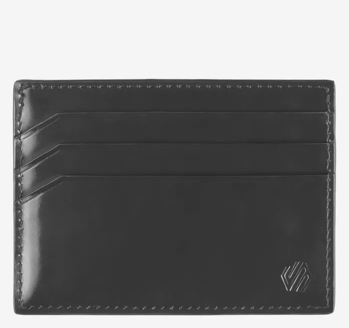 Men Hudson Weekender Case Black Brushoff JohnstonandMurphy Wallets