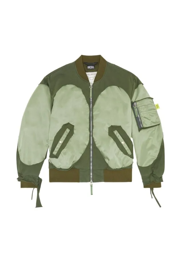 Men JCross Green Diesel Outerwear And Jackets Men JCross Green Diesel Outerwear And Jackets
