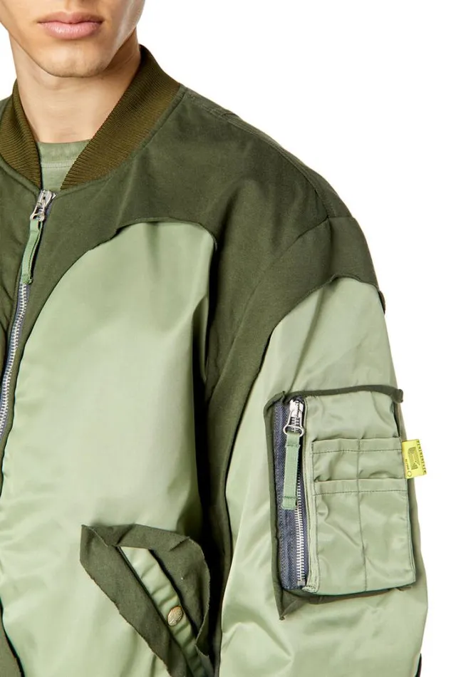 Men JCross Green Diesel Outerwear And Jackets Men JCross Green Diesel Outerwear And Jackets