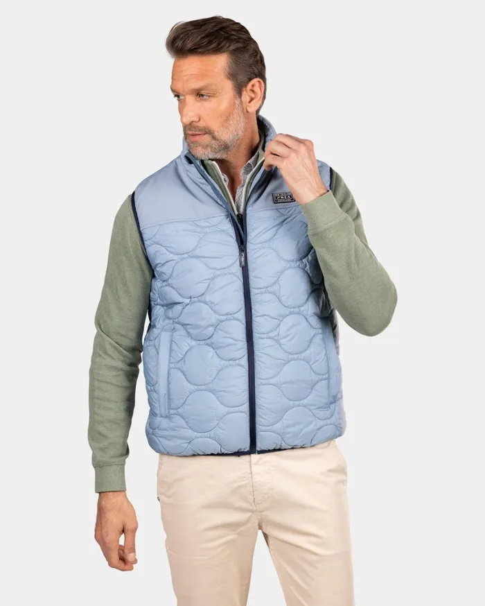 Men Jackets NZA New Zealand Auckland Blue Padded Vest 8211 Phantom Blue Men Jackets NZA New Zealand Auckland Blue Padded Vest 8211 Phantom Blue
