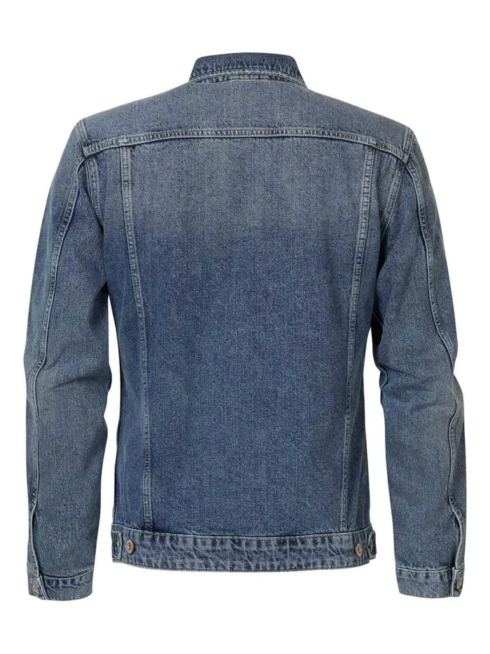 Men Jackets Petrol Industries Denim Jacket Vintage Blue