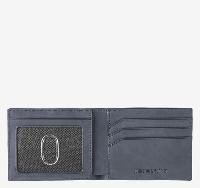 Men Jackson Scored OilTanned Bill Navy Oiled JohnstonandMurphy Wallets Men Jackson Scored OilTanned Bill Navy Oiled JohnstonandMurphy Wallets