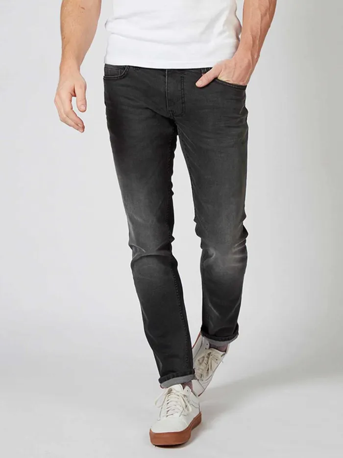 Men Jeans Petrol Industries Nolan Narrow Jeans Black Stone