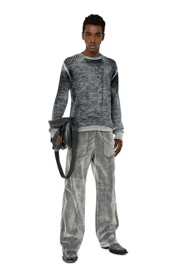 Men KAndelero Grey Diesel Knitwear