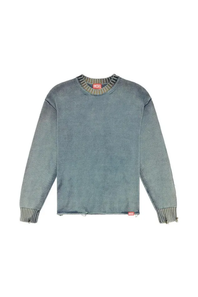 Men KDelos Blue Diesel Knitwear Men KDelos Blue Diesel Knitwear